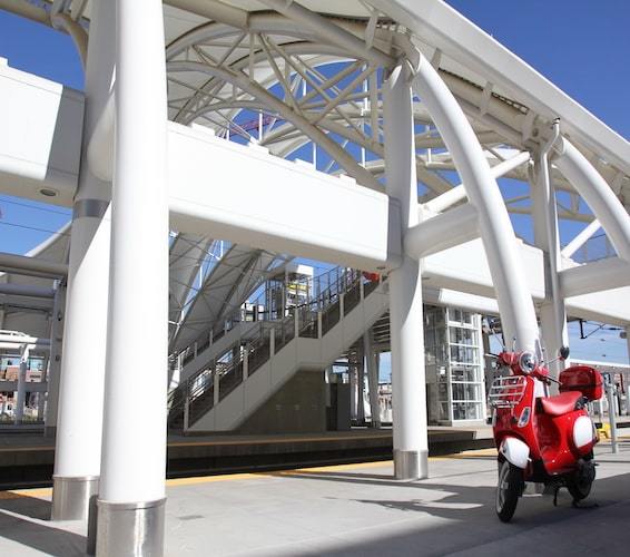 Union Station train station in LoDo - Lower Downtown, Denver, CO